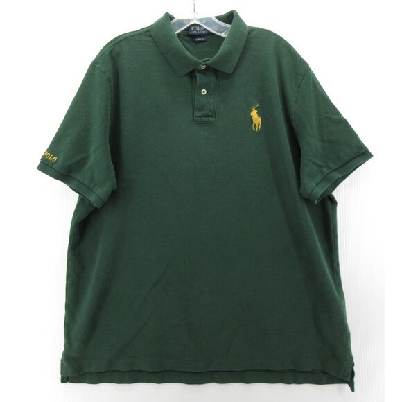 Ralph Lauren Polo Shirt XL Big Pony Spell Out Pullover Classic Fit - Picture 1 of 12